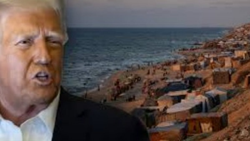 Trump Shares AI-Created Video Reimagining Gaza as a Resort Paradise 1 Trump Shares AI-Created Video Reimagining Gaza as a Resort Paradise