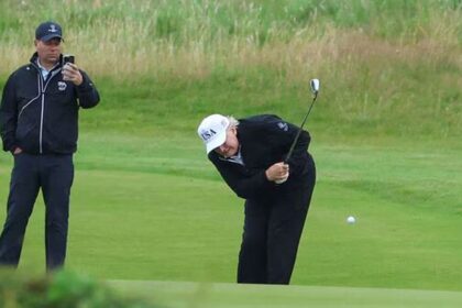 Trump’s Scotland Golf Trip Tees Up Controversy as Cheating Allegations Resurface