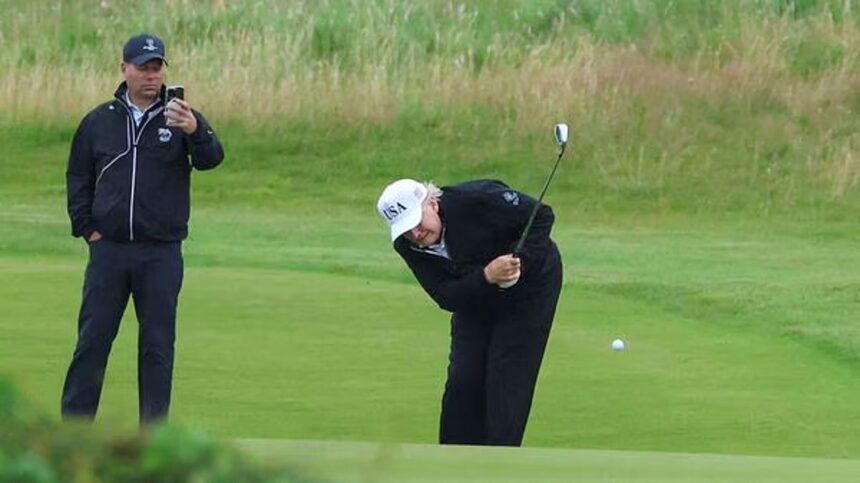 Trump’s Scotland Golf Trip Tees Up Controversy as Cheating Allegations Resurface 1 Trump’s Scotland Golf Trip Tees Up Controversy as Cheating Allegations Resurface