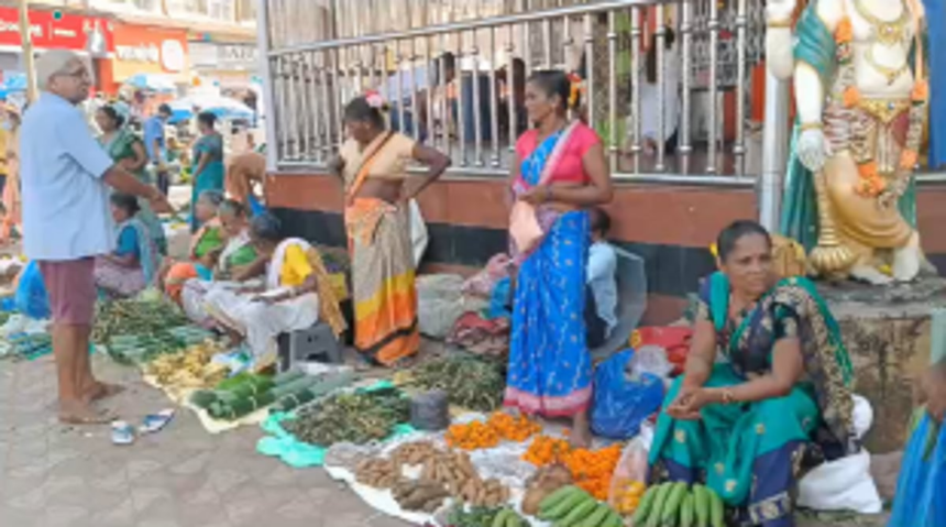 Tulsi Vivah Preparations in Full Swing: Margao Market Offers Essential Commodities