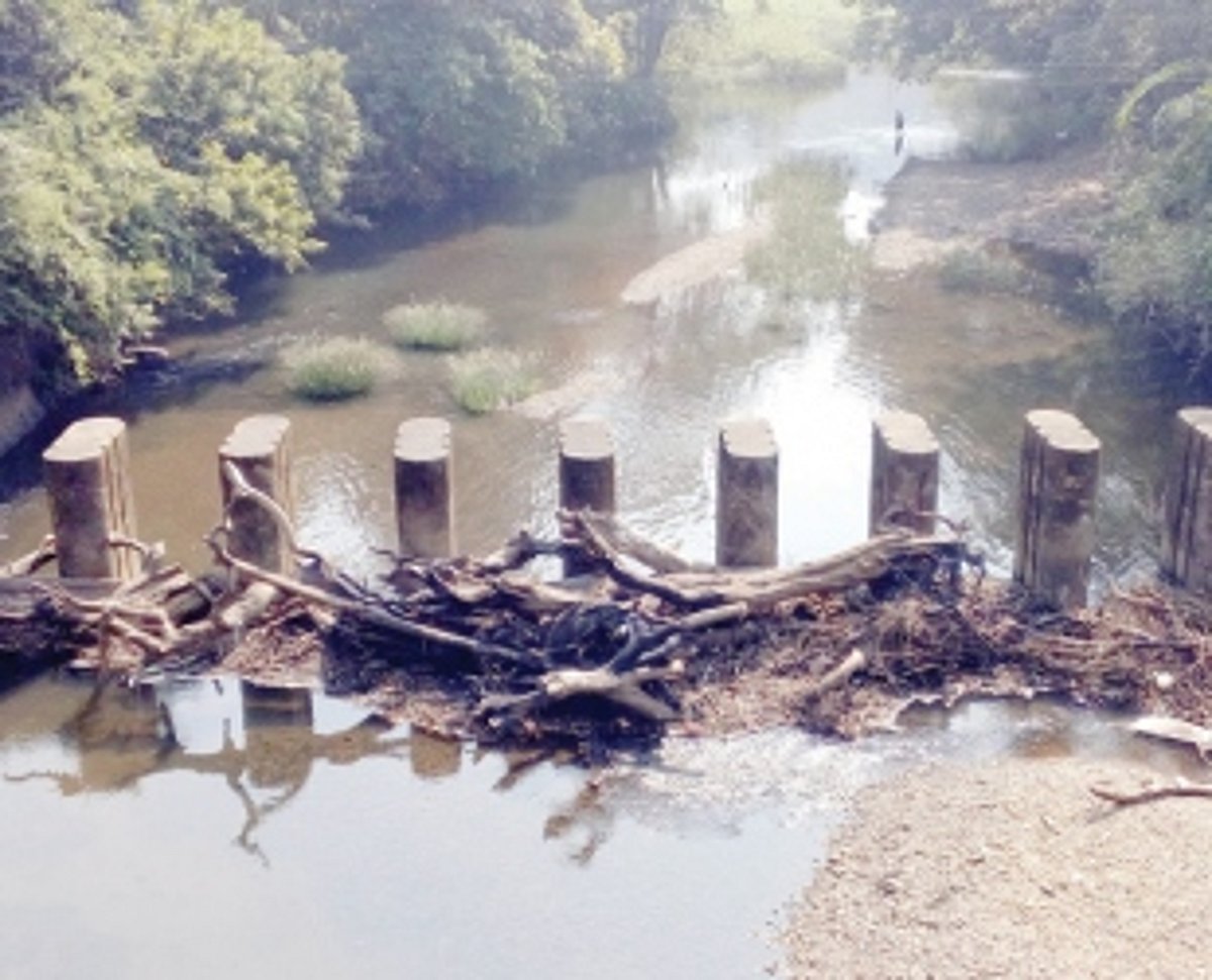 Twigs and branches  ‘scuttle’ ambitious  irrigation project