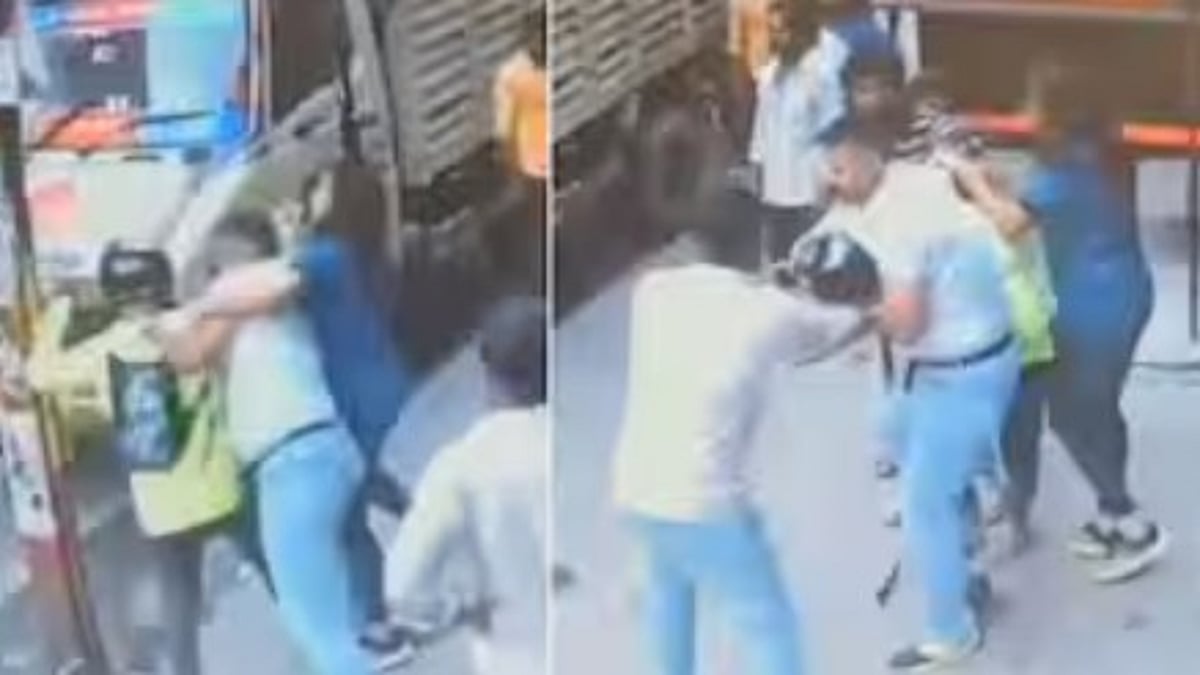 Twist in Bengaluru Road Rage: New CCTV Footage Shows Mutual Assault in Case Involving IAF Couple