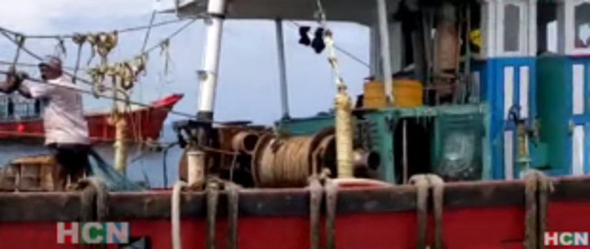 Two Karnataka fishing vessels impounded 1 Two Karnataka fishing vessels impounded