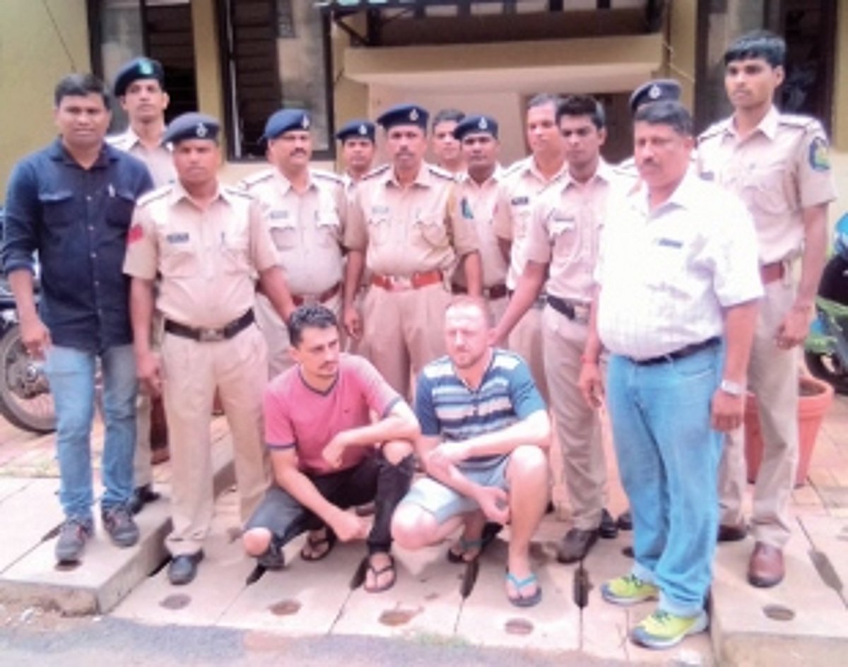 Two Romanians arrested for fitting skimmer to ATM machine at Margao