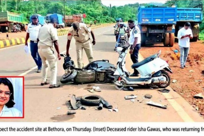Two Youths Killed, Two Injured in Head-On Scooter Collision on Bethora Highway