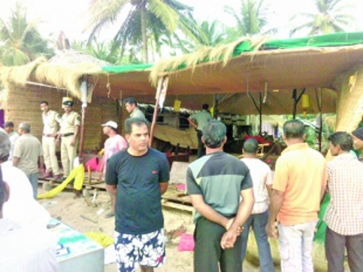 Two brutally assaulted  for running illegal shack