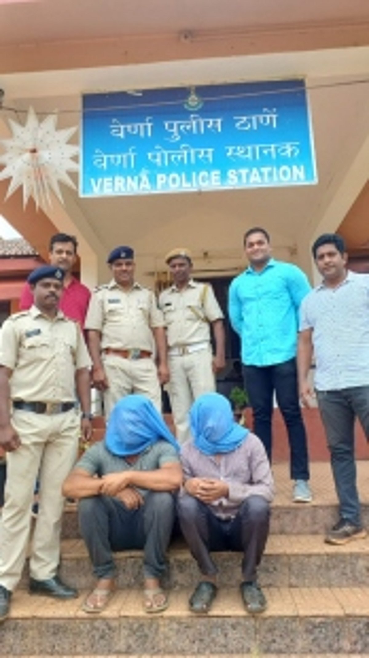 Two conmen held for selling Gogol man fake gold for Rs five lakh