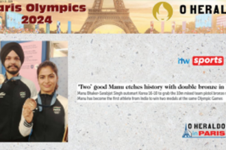 Two’ good Manu etches history with double bronze in Paris