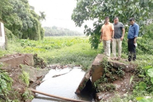 Two hurt as culvert connecting Dactollem, Fakirgalli collapses