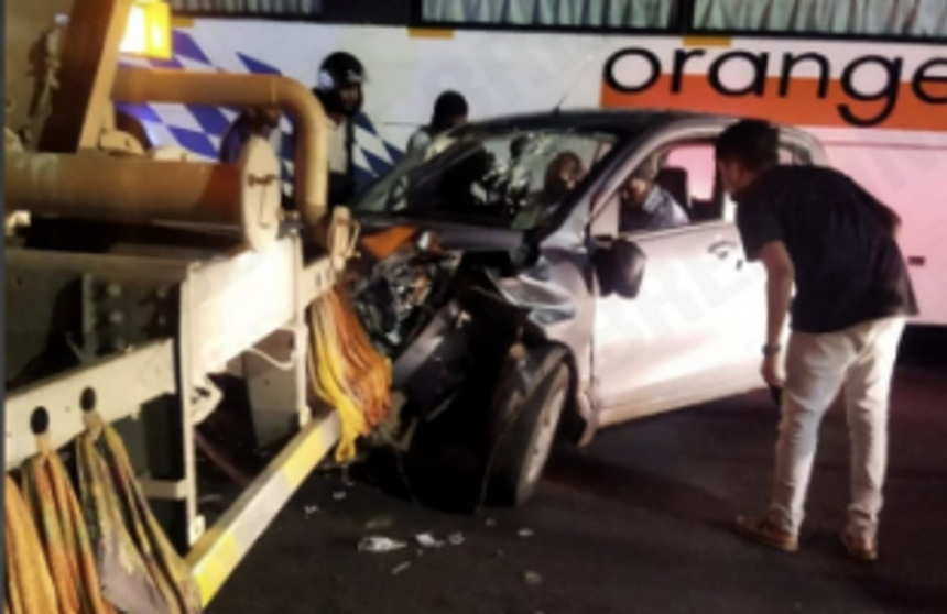 Two injured in an accident along the Sirlim-Navelim road