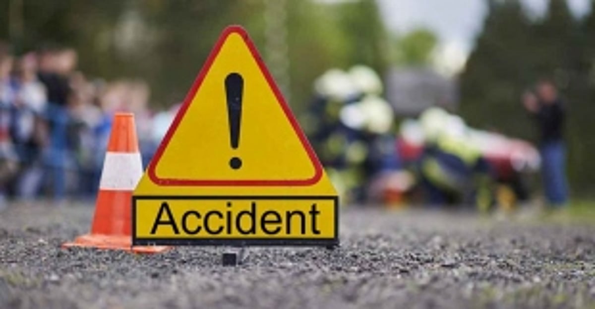 Two injured in road accident