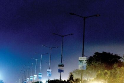 Two months on, streetlights at Colva Beach yet to be replaced