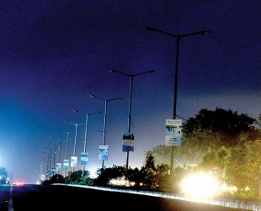 Two months on, streetlights at Colva Beach yet to be replaced