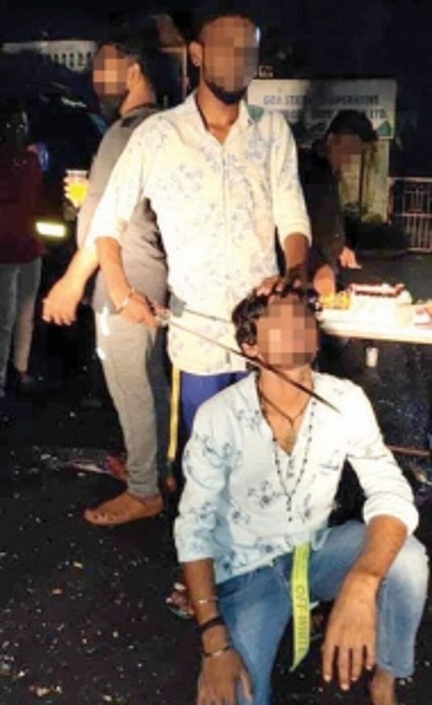 Two more held for brandishing sword at B’day celebration