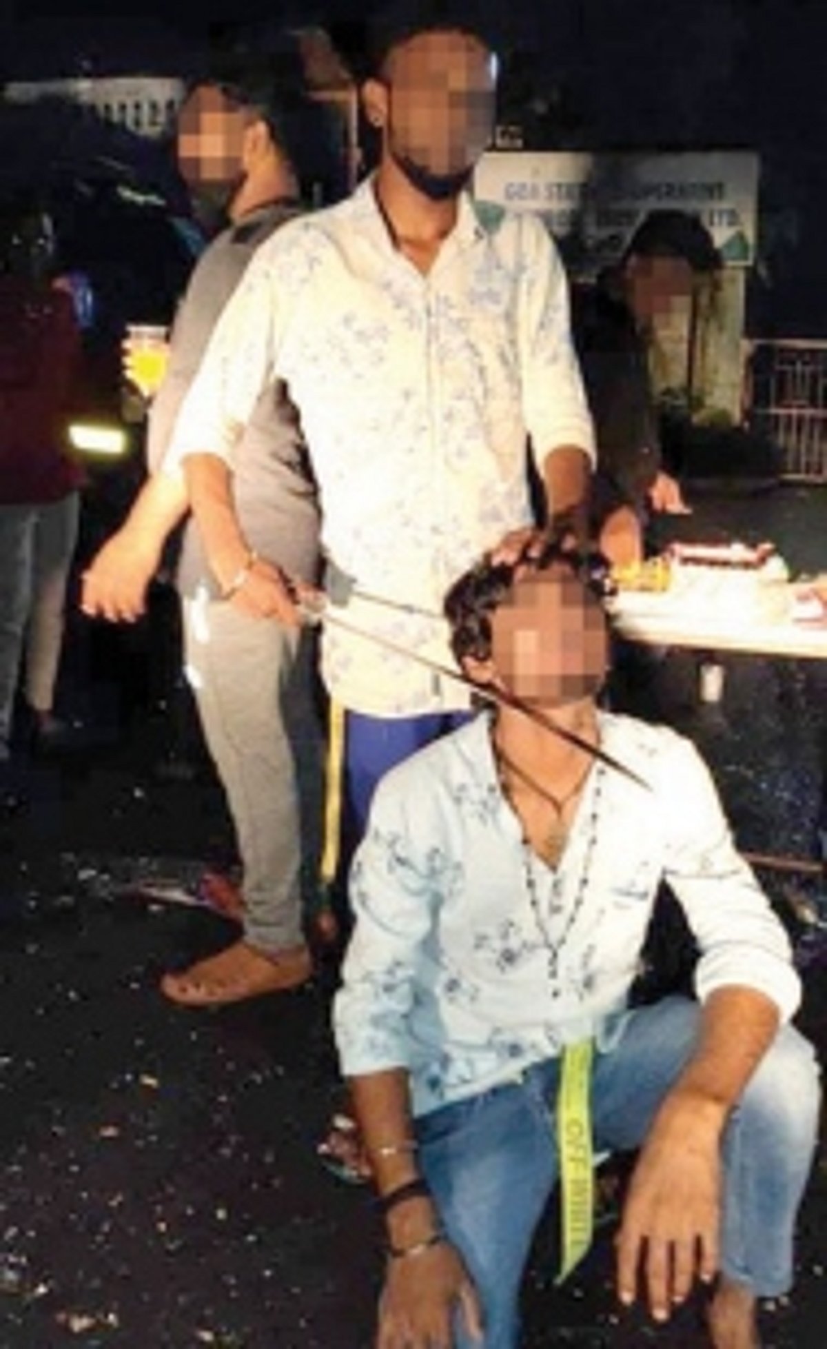 Two more held for  brandishing sword  at B’day celebration