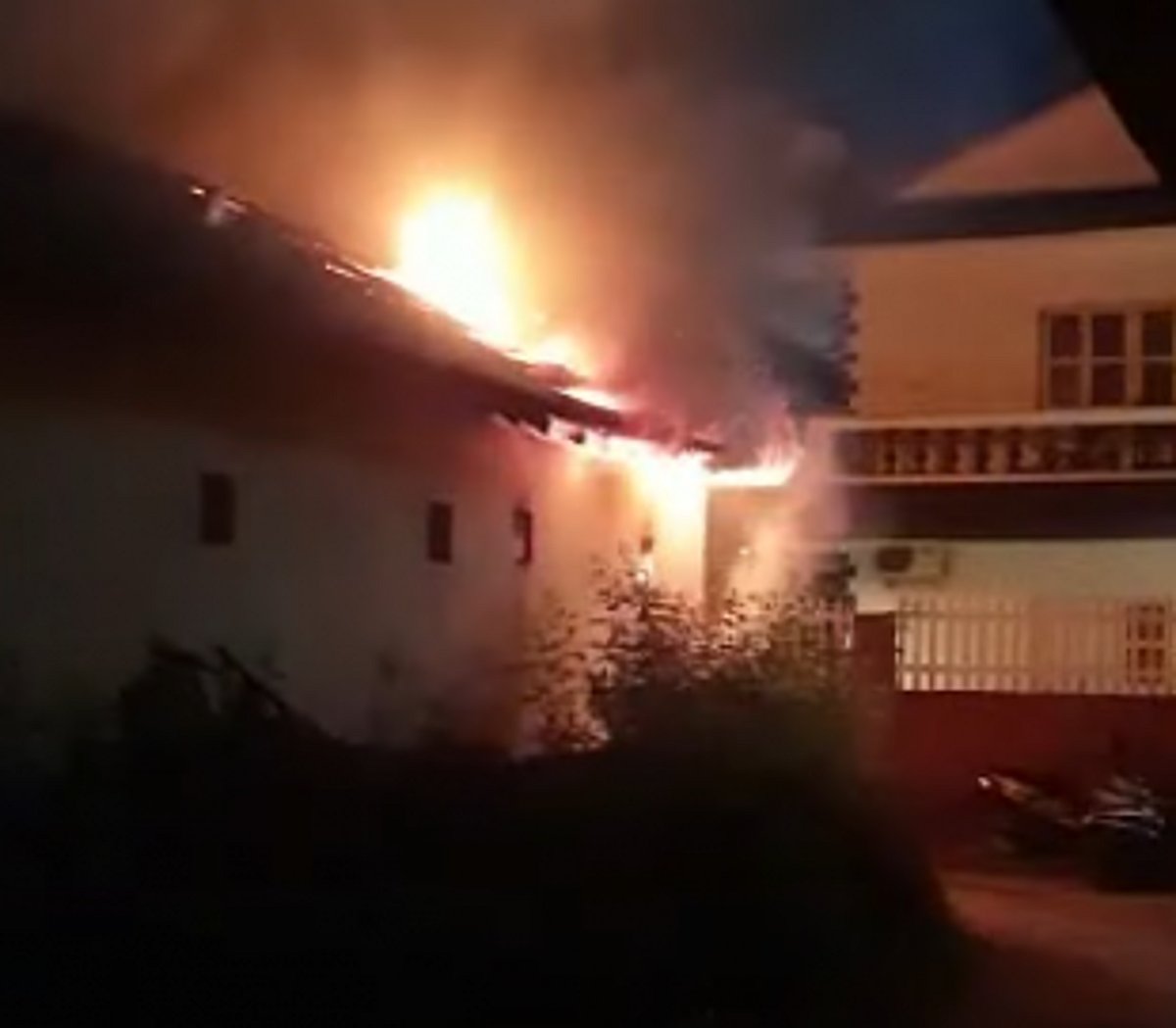 Two rented rooms  gutted at Calangute