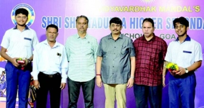 Two students of Shantadurga HSS fabricate electric car