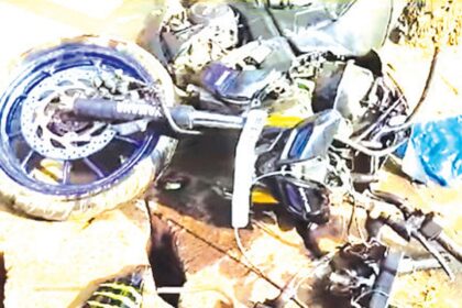 Two-wheeler rider dies after crashing into bus