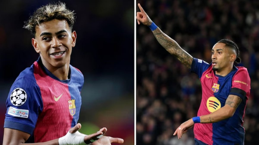 UEFA Champions League 2024-25: PSG Edge Arsenal, Barcelona and Inter Milan Play Out Thrilling Draw