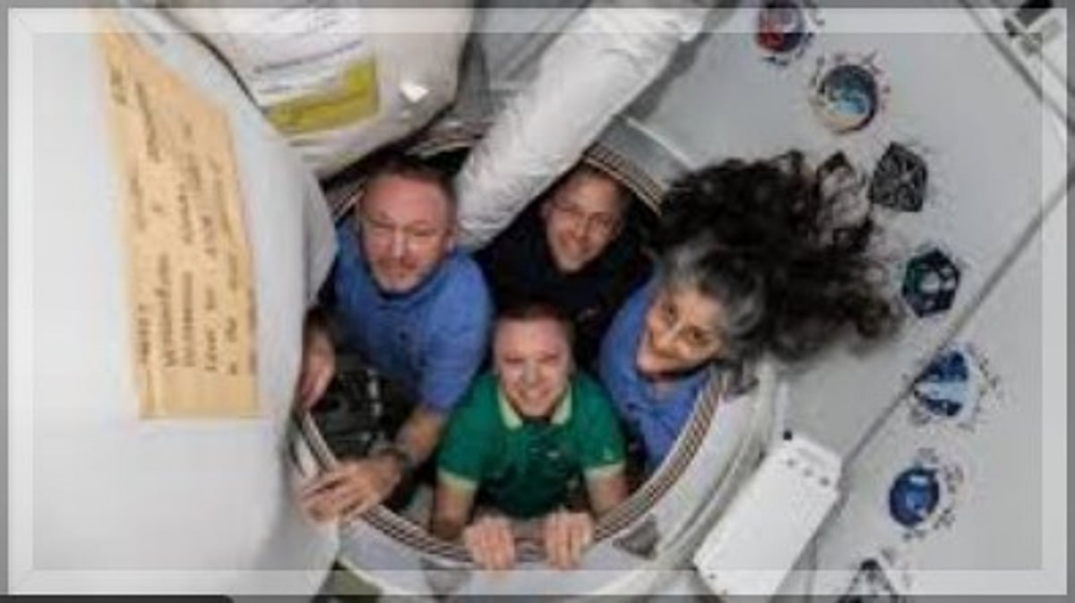 UPDATE: NASA Astronauts Sunita Williams and Butch Wilmore Begin 17-Hour Journey Back to Earth from ISS