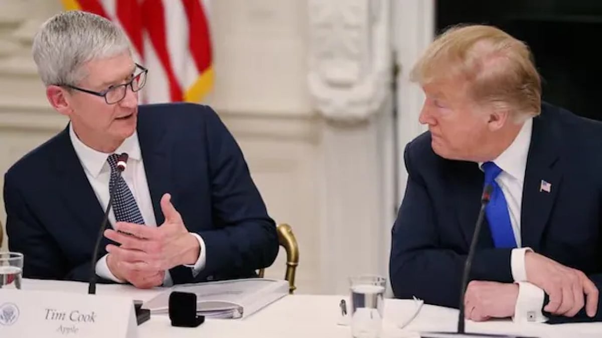 US President Donald Trump asks Apple to stop moving iPhone production to India, says New Delhi can take care of itself
