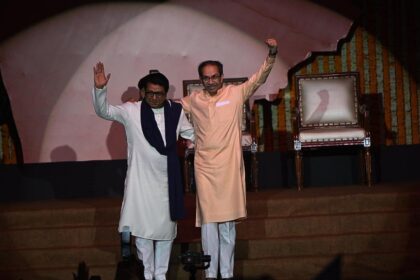 Uddhav and Raj Thackeray Share Stage After 20 Years Over Marathi Pride