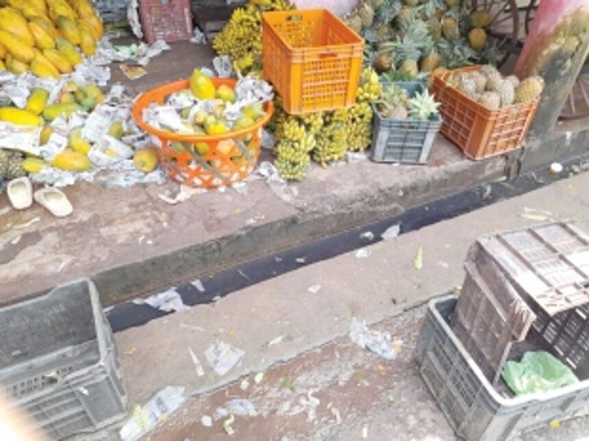 Ugly site: Mapusa’s agri yard an eyesore