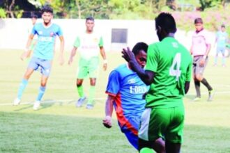 Umesh strikes three points for Salgaocar FC