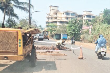 Unannounced digging causes confusion in Salcete