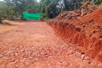 Unauthorized Hill and Tree Cutting in Arpora Raise Concerns, Calangute MLA and Panchayat Officials Take Action