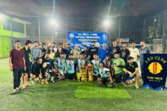 Unchhi Boys Triumph as Champions in Thrilling All-5A Side Futsal Tournament at Nagao Futsal Arena