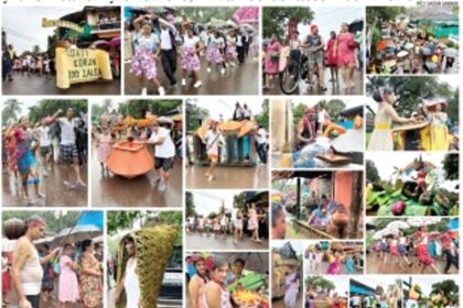 Undeterred by the heavenly showers, Divar celebrates 40th Bonderam