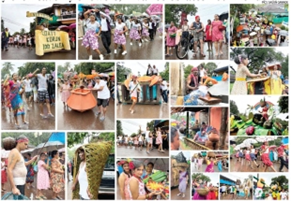 Undeterred by the heavenly showers, Divar celebrates 40th Bonderam