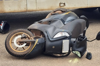 Unidentified Bike Rider Crushed to Death by ST Bus Near Dhargal Signal on National Highway
