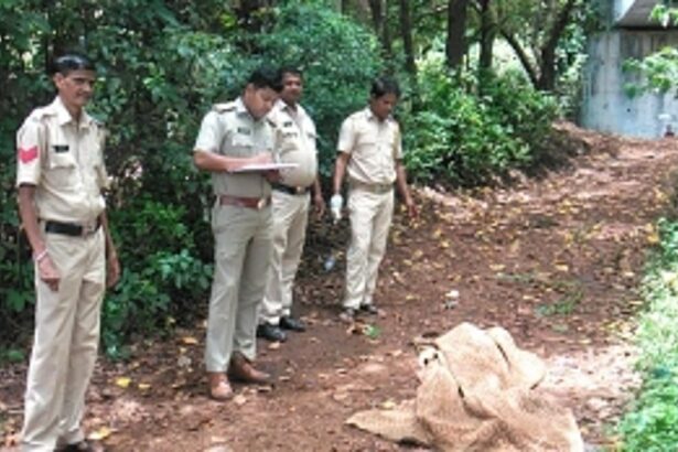 Unidentified body found under the bridge at Satarda Pernem