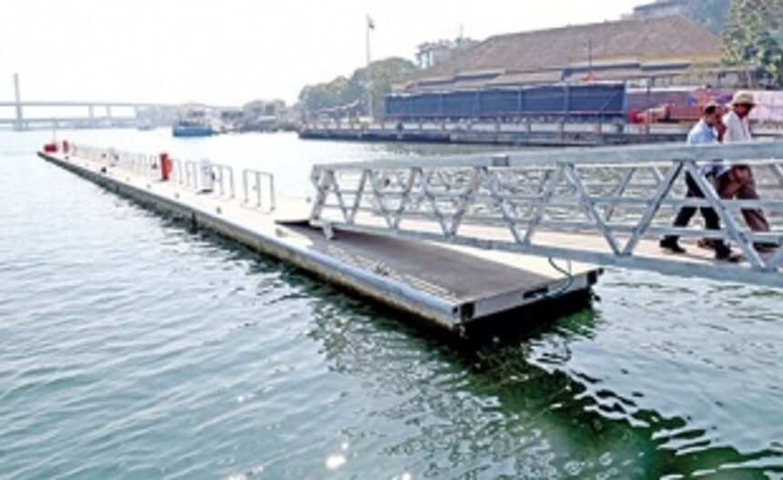 Union Shipping MoS inaugurates first floating jetty in country