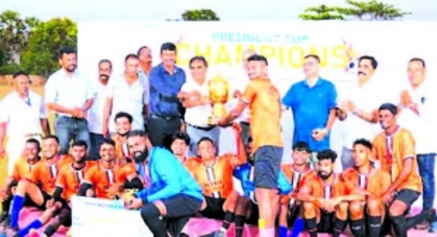 United Club of Verna clinch President’s Cup 1 United Club of Verna clinch President’s Cup