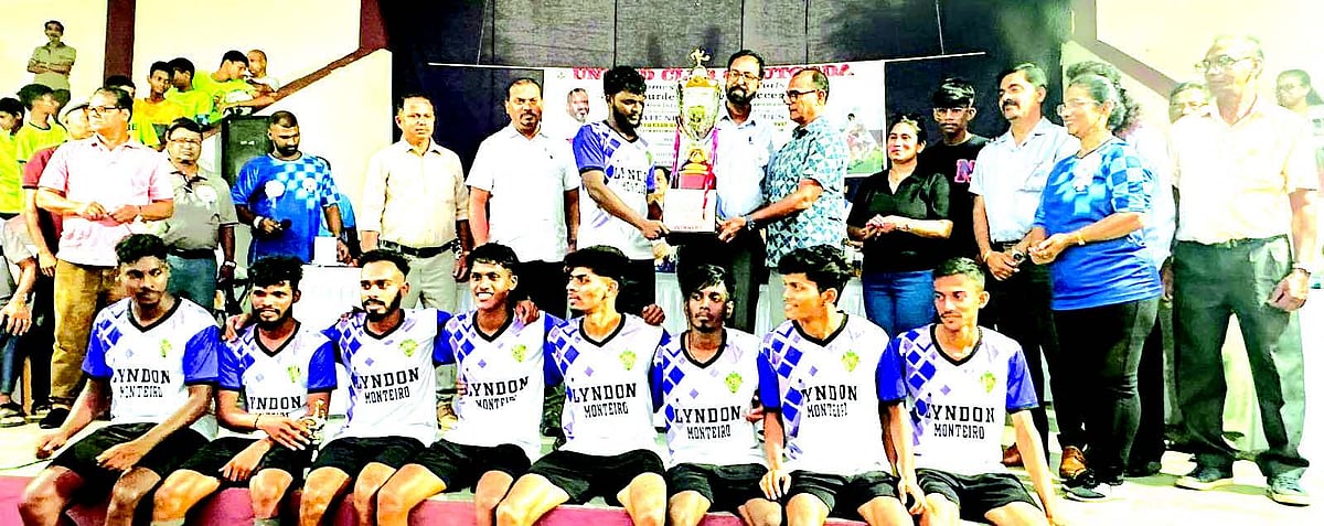 United Club of Verna take home
Lourdes Festival Soccer Trophy