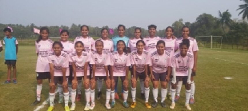 United Creation emerge victorious in the women's exhibition match at Betalbatim 1 United Creation emerge victorious in the women's exhibition match at Betalbatim