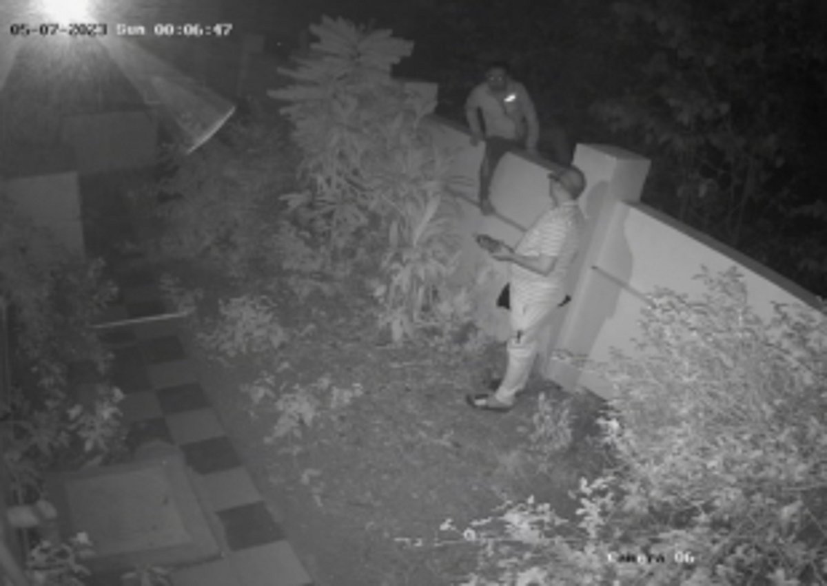 Unoccupied house  of NRI burgled at  Chicalim; robbery  caught on camera