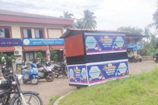 Unorganised Cuncolim Market tarnishes the look of the town