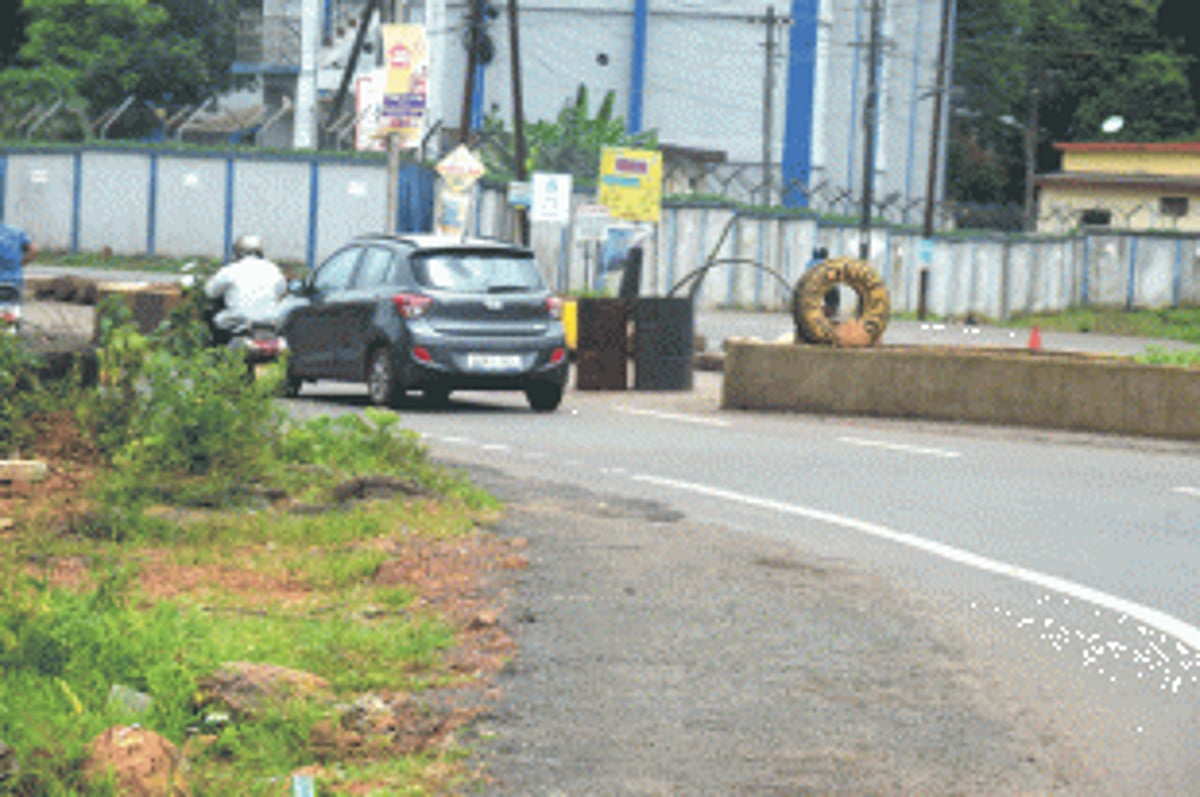 Unsafe roundabout to come up  at Dabolim’s killer junction