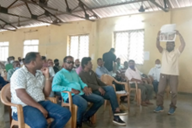 Uproar at Bandora sabha over four Sanatan buildings