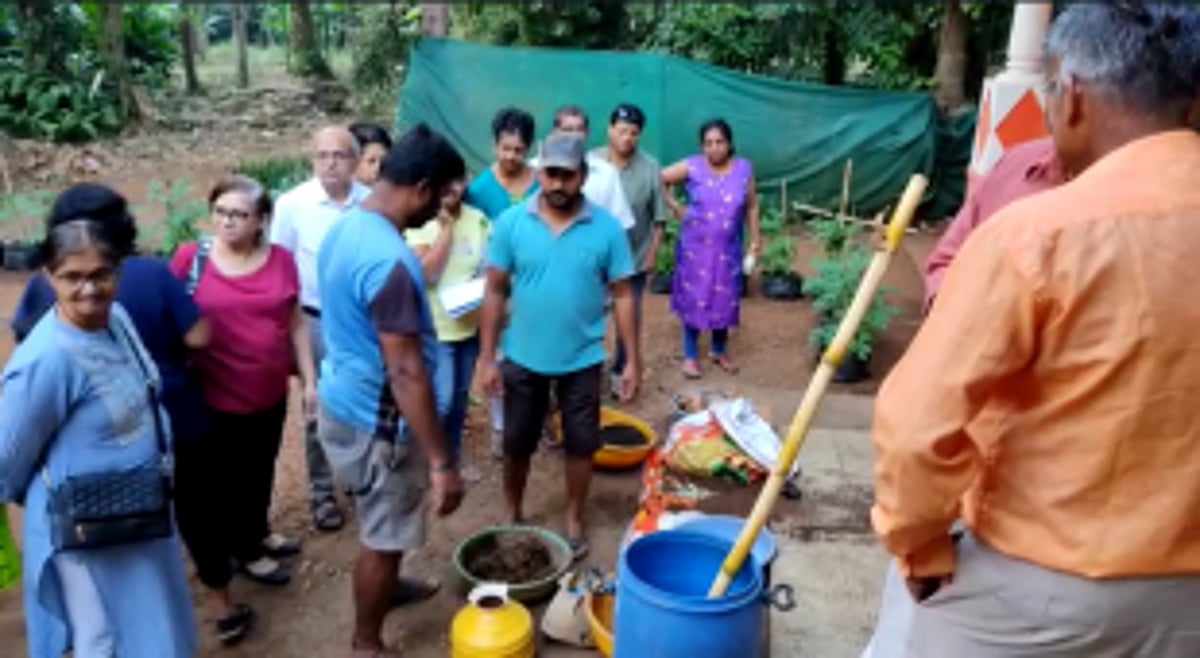 Urban Organic Gardening workshop organized by ZAO Bardez