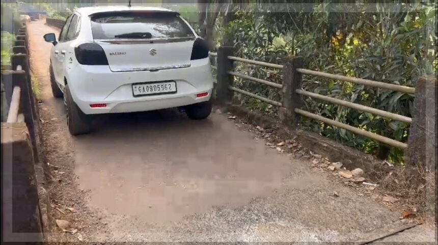 Urgent Repairs Needed for Deteriorating Vorcotto to Piraraj Bridge in Sanguem 1 Urgent Repairs Needed for Deteriorating Vorcotto to Piraraj Bridge in Sanguem