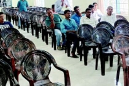 Usgao-Ganjem gram sabha draws poor response;  no development  proposal discussed