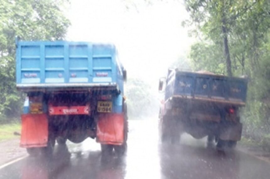 Usgao locals fear ore transportation  during monsoon will lead to accidents