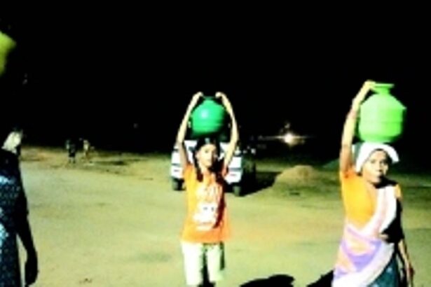 Usgao thirsts for water despite being perched on the banks of Mhadei river