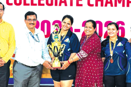 VM Salgaocar Law College Retains Women’s Title; GEC Farmagudi Wins Men’s Crown at Goa University Table Tennis Championship 2025-26