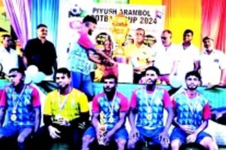 Vailankanni Calangute lift  Piyush Arambol Football Cup